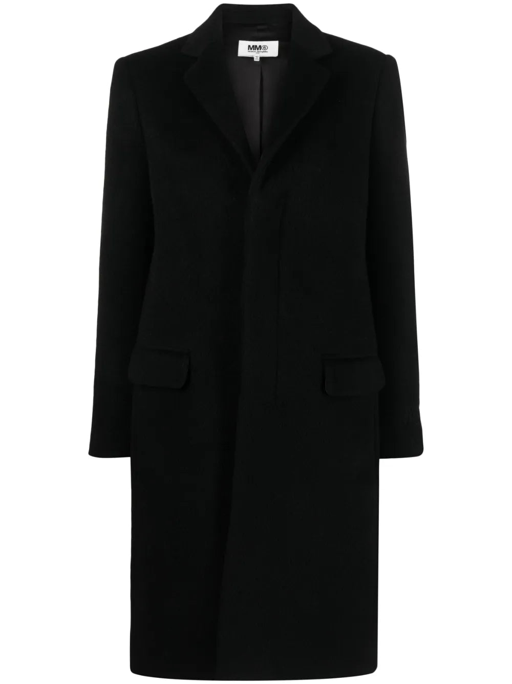 Virgin Wool-Mohair Blend Coat
