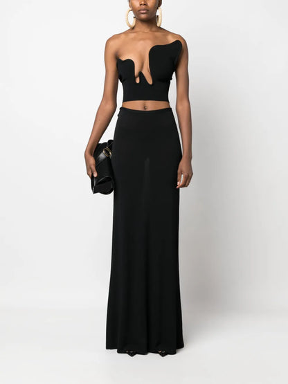 Salacia Asymmetric Ribbed Top