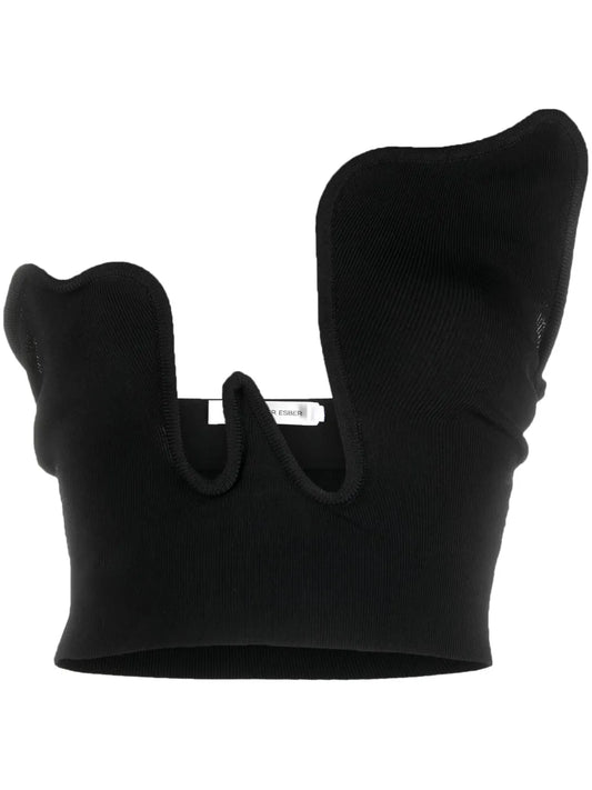 Salacia Asymmetric Ribbed Top