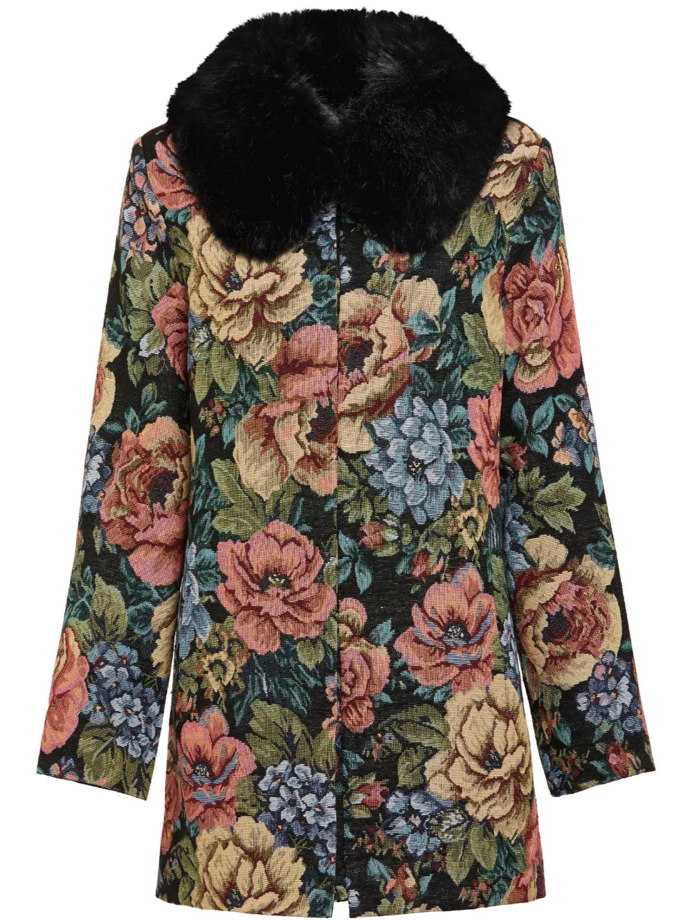Monarch Floral-Pattern Jacket