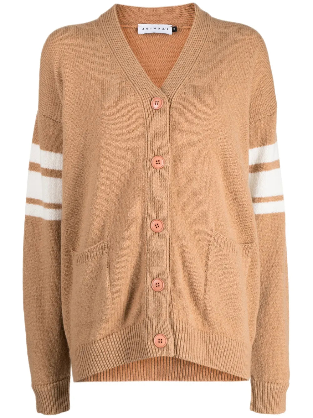 La Patterned Intarsia-Knit Cardigan