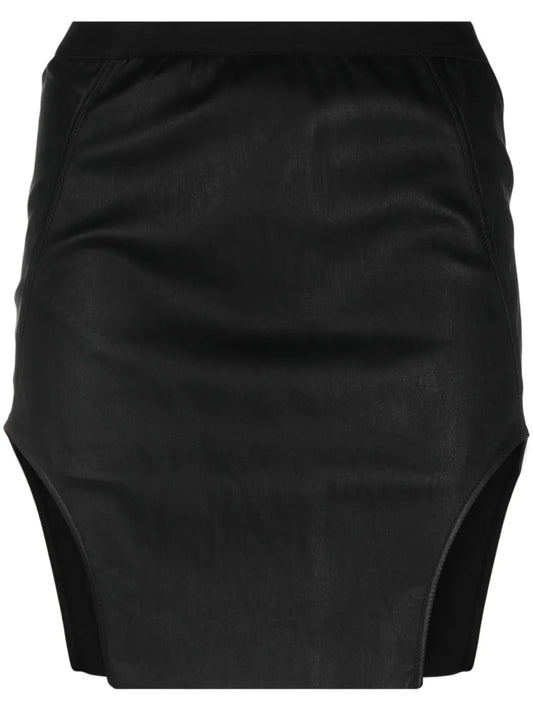 Diana Leather Miniskirt