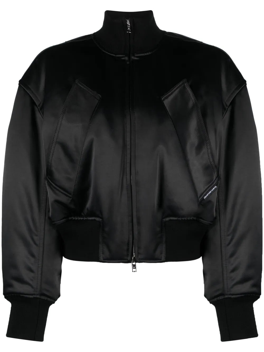 Logo-Tag Padded Bomber Jacket