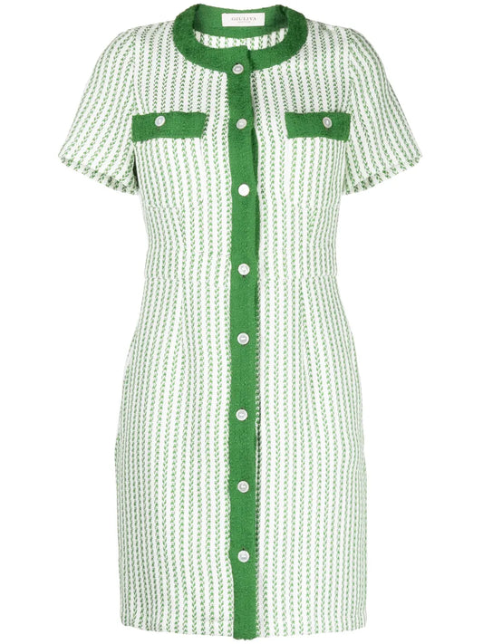 The Vera Striped Cotton Dress