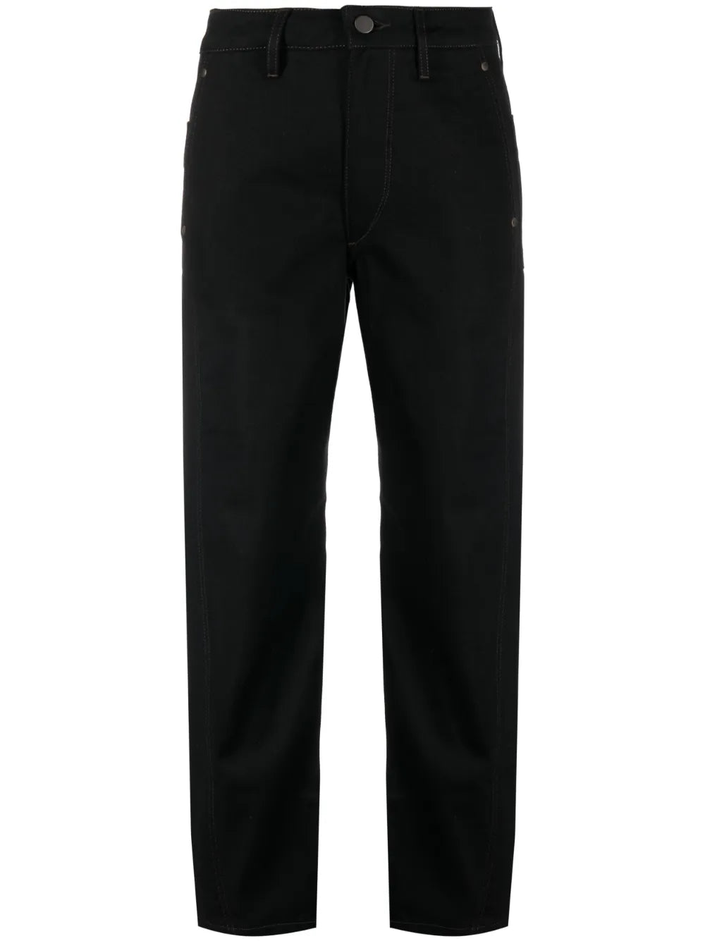 Twisted Cropped Jeans