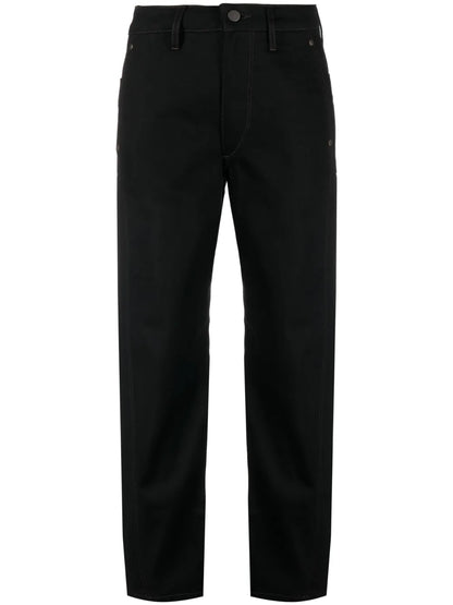 Twisted Cropped Jeans