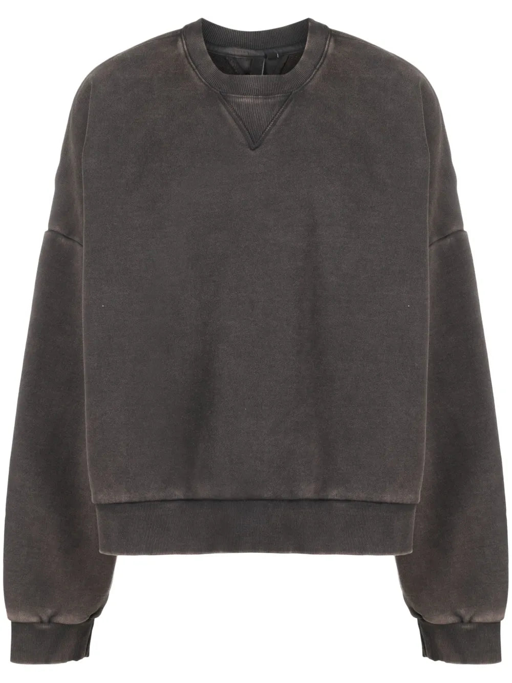 Mélange-Effect Cotton Sweatshirt