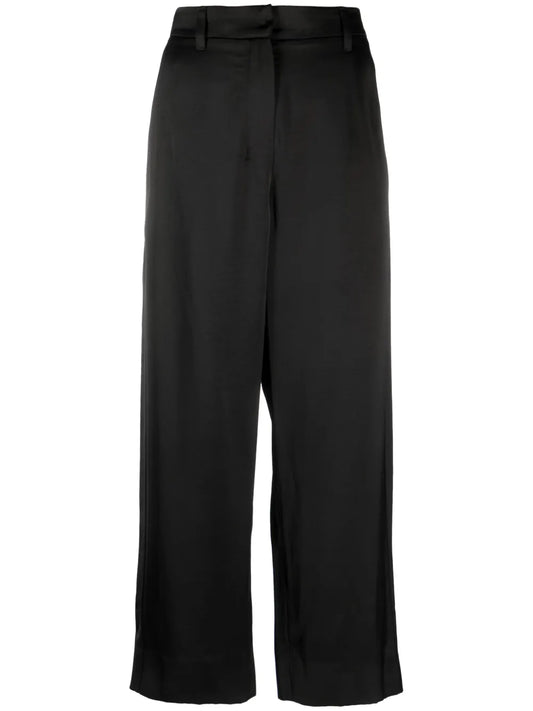 Monza Satin Cropped Trousers