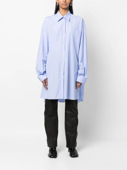Longline Poplin Shirt