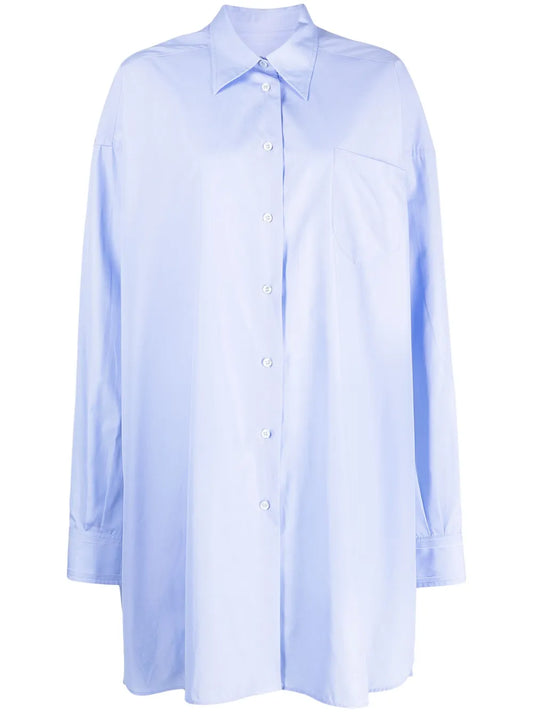 Longline Poplin Shirt