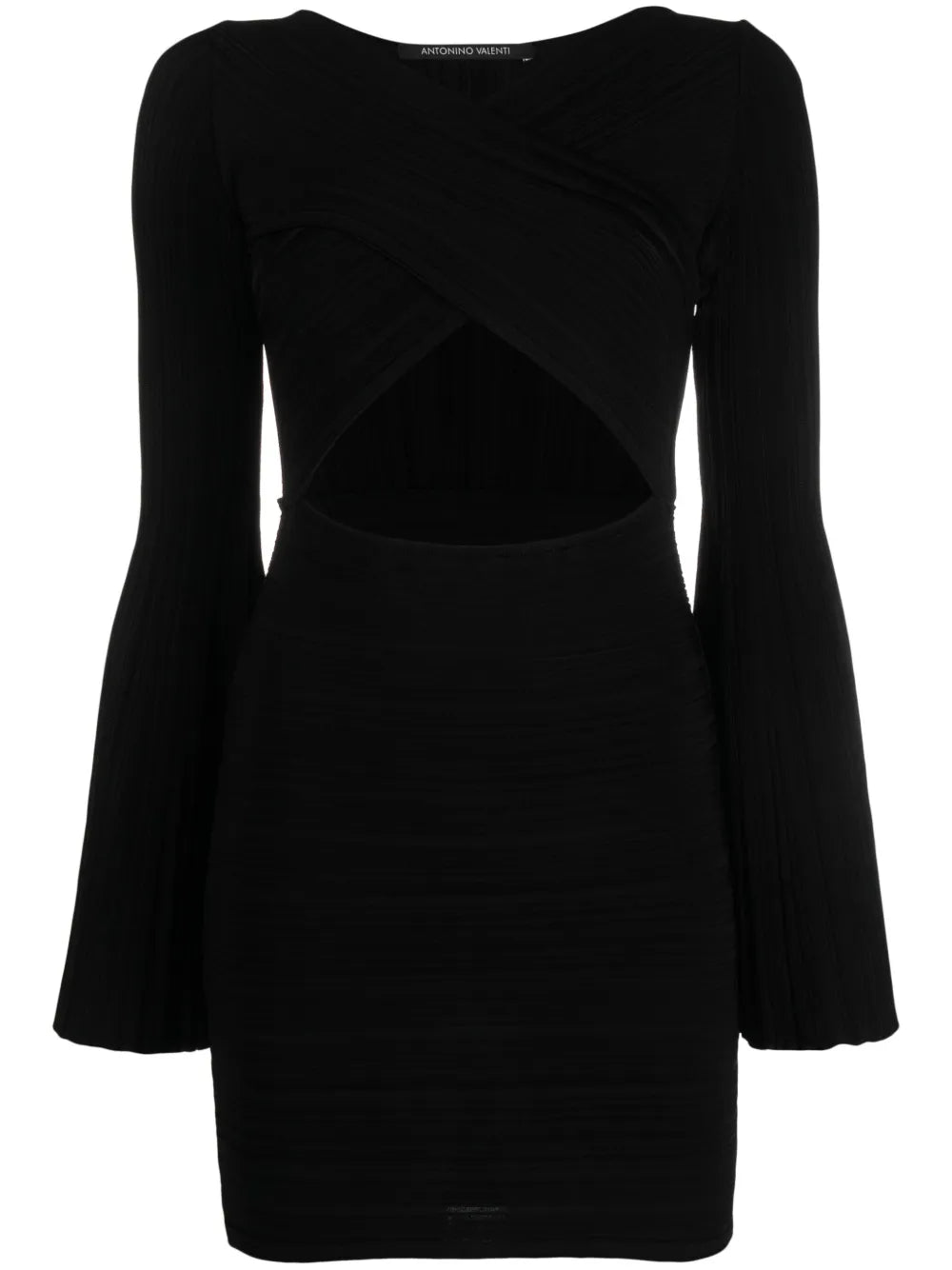 Cut-Out V-Neck Minidress