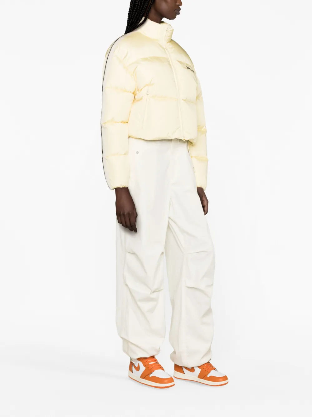 Logo-Embroidered Puffer Jacket