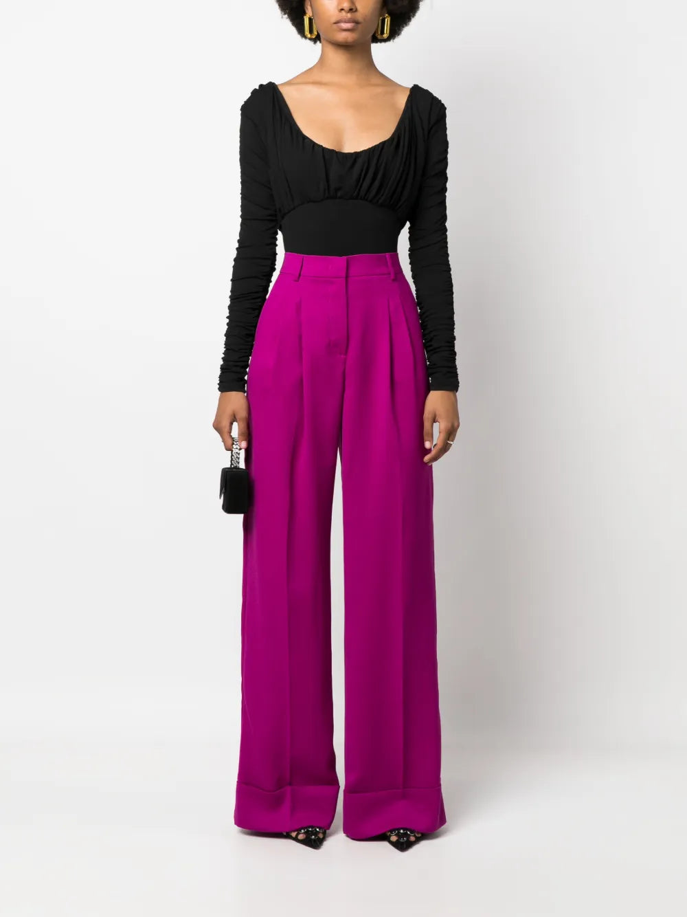 Natalie High-Waisted Palazzo Pants