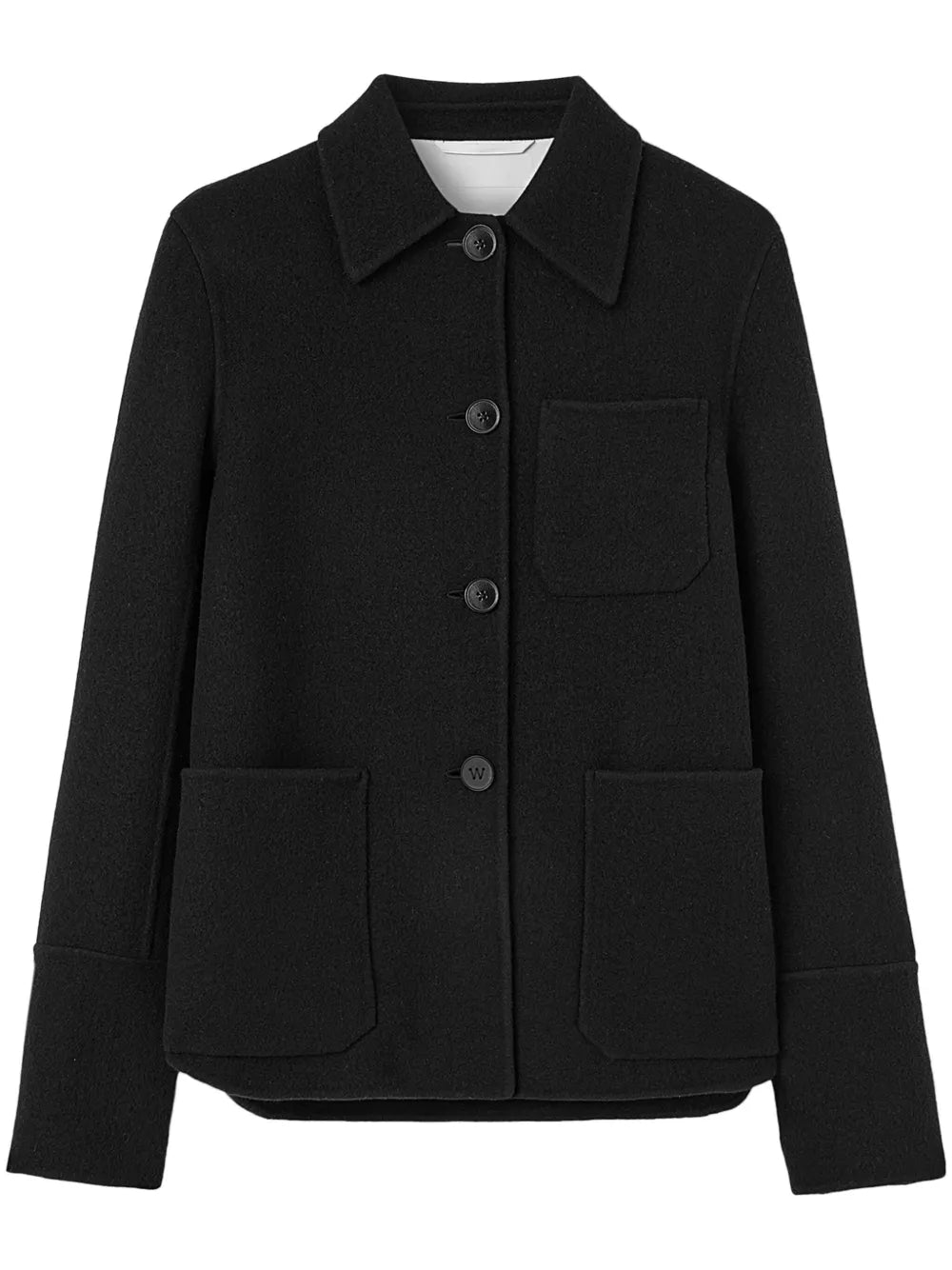 Single-Breasted Virgin-Wool Jacket