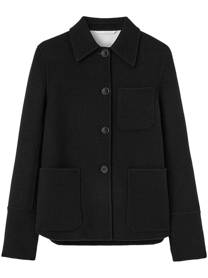 Single-Breasted Virgin-Wool Jacket
