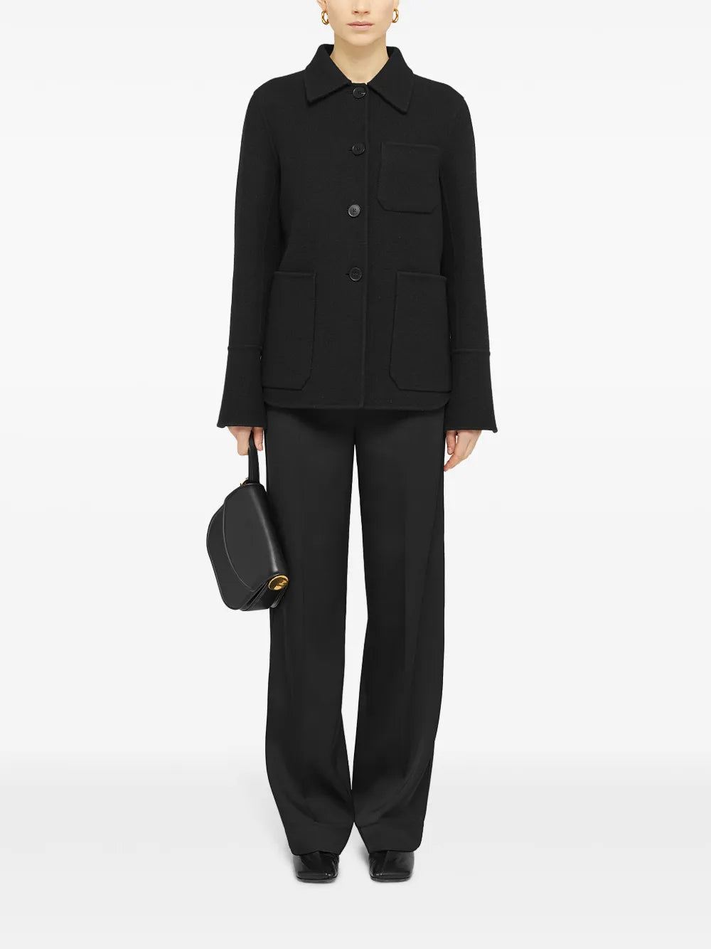 Single-Breasted Virgin-Wool Jacket