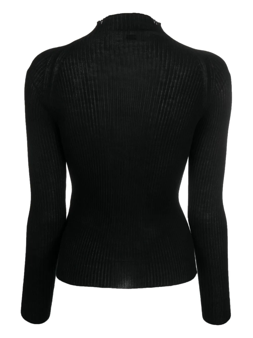 Logo-Plaque High-Neck Jumper
