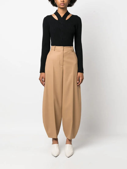 Cut-Out Knitted Jumper