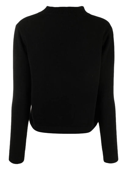 Cashmere Drawstring-Hem Jumper