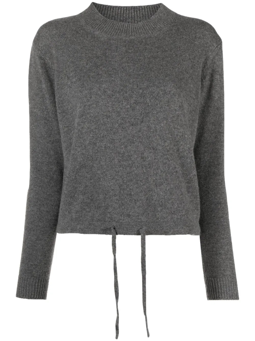 Cashmere Drawstring-Hem Jumper