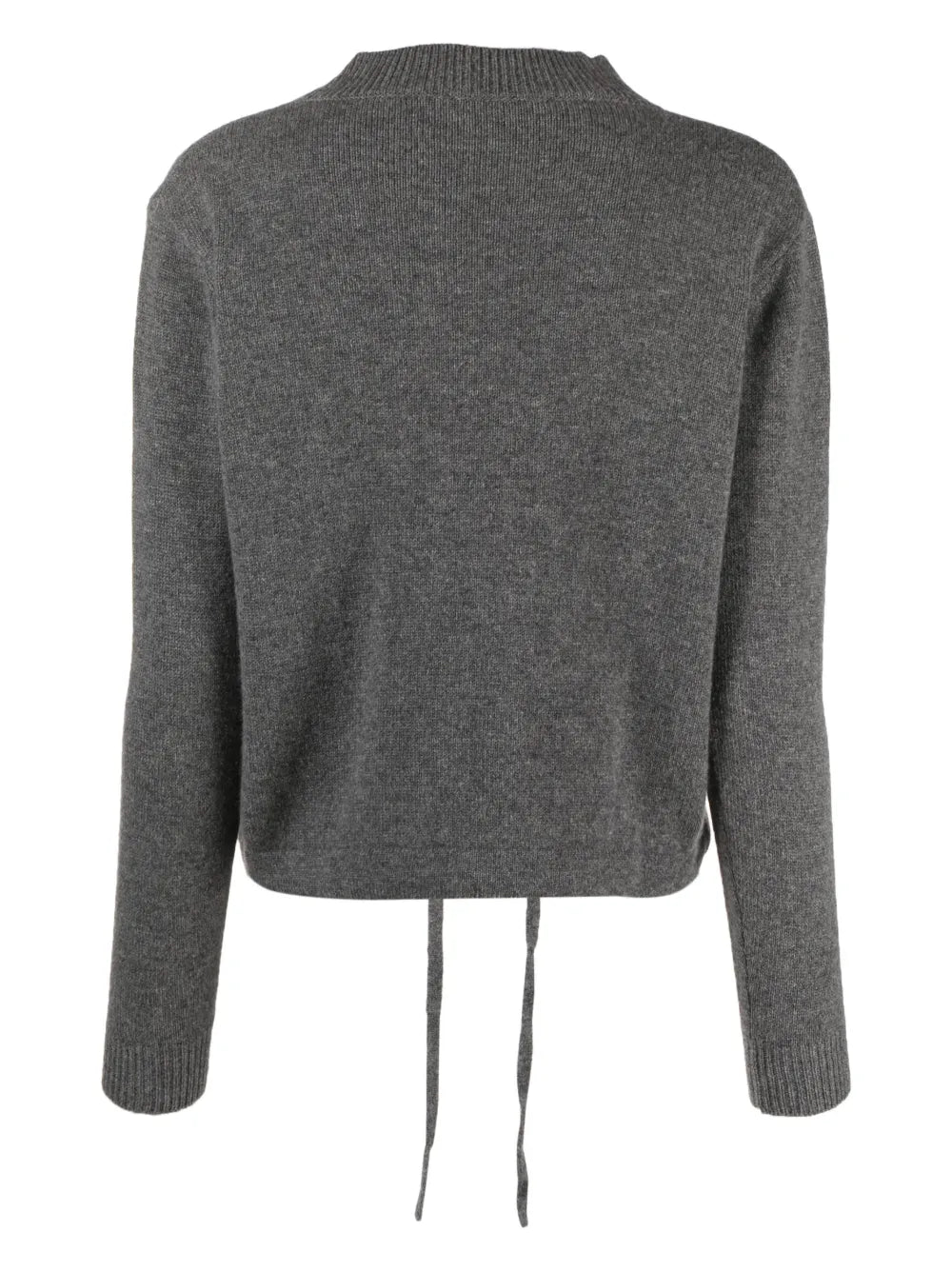 Cashmere Drawstring-Hem Jumper