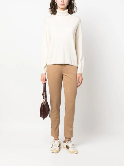 Metallic-Threading Knitted Jumper