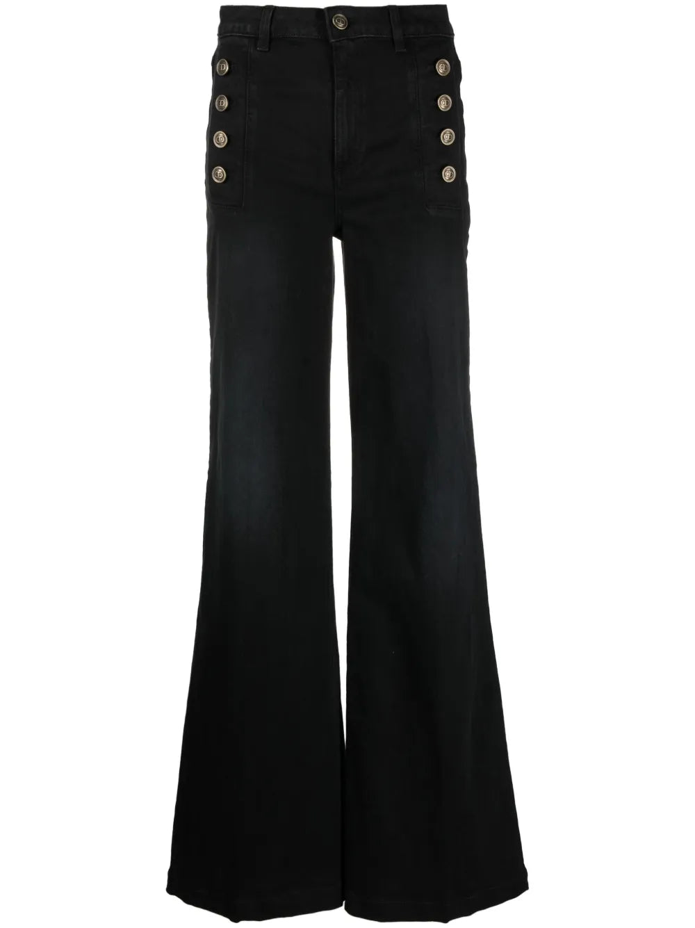 High-Waist Wide-Leg Trousers