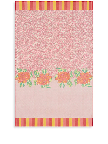 Camelia Magenta Beach Towel