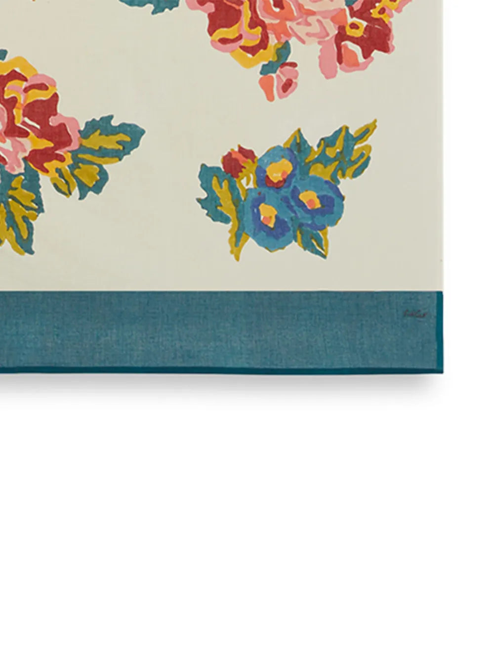 Lisa Bouquet Graphic-Print Beach Towel
