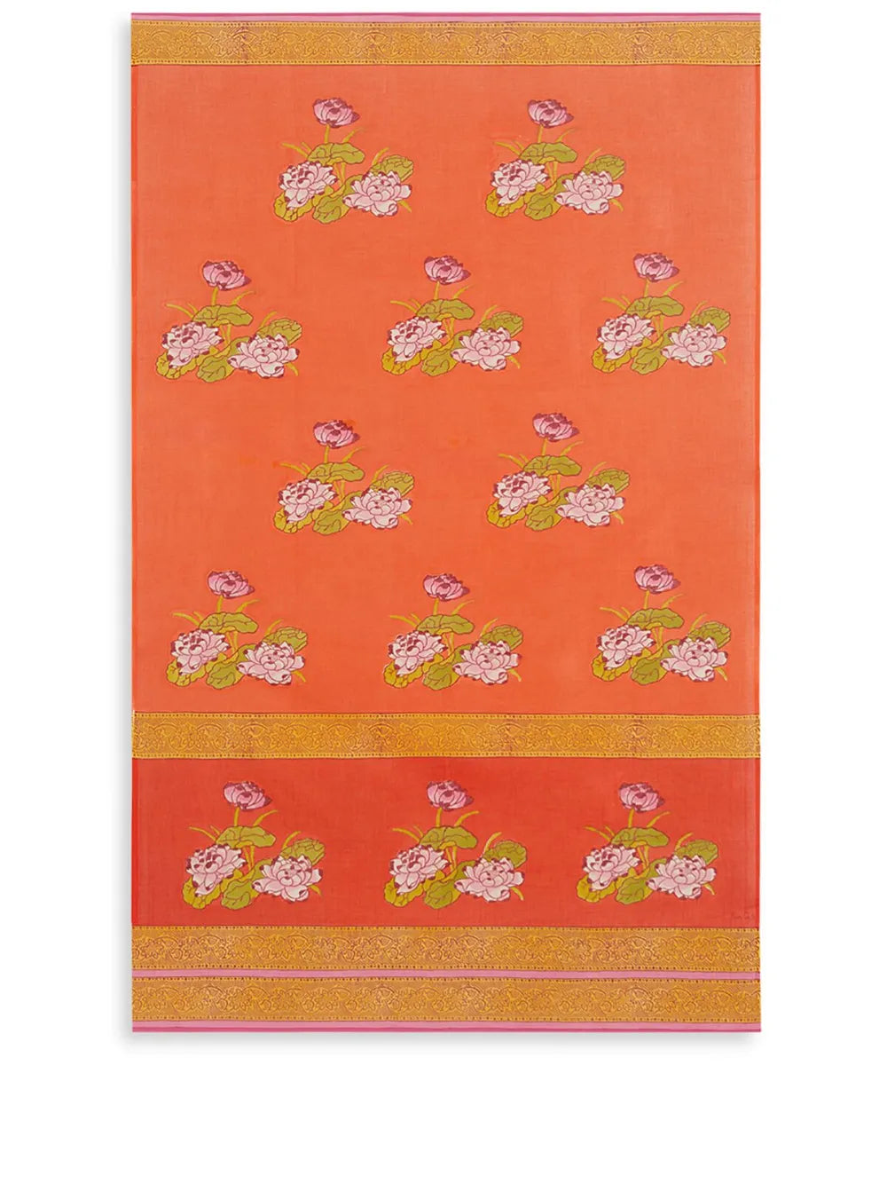 Tea Flower Floral-Print Sarong