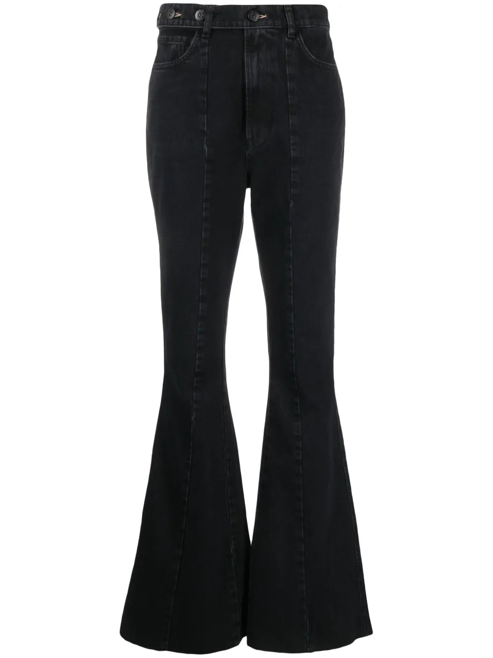 Farrah Biker Flared Jeans