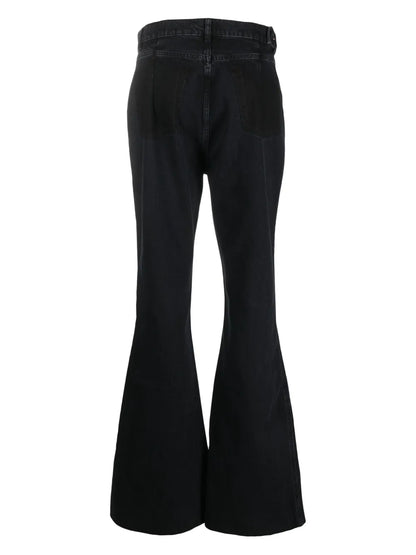 Farrah Biker Flared Jeans