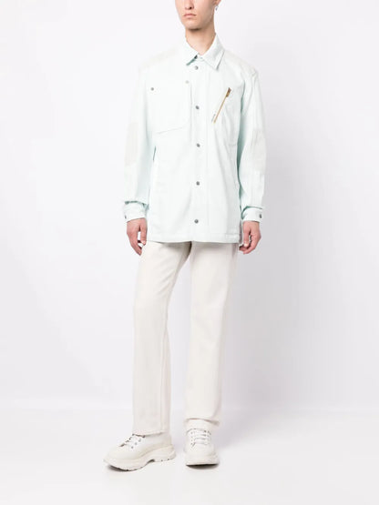 Multi-Pocket Shirt Jacket