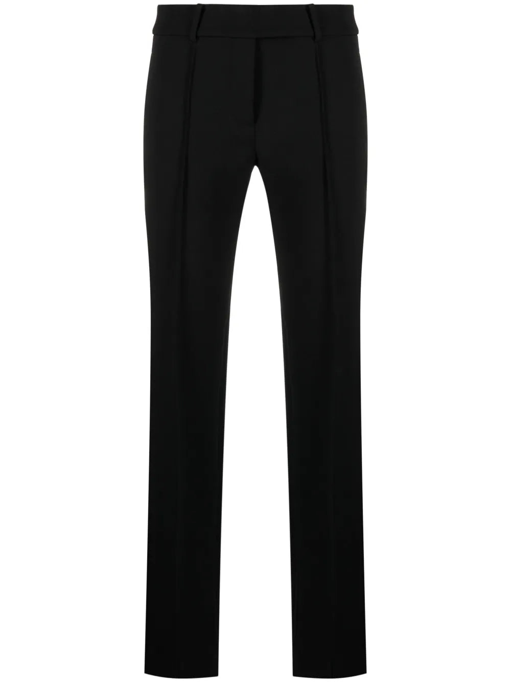 Dart-Detail Tailored Trousers