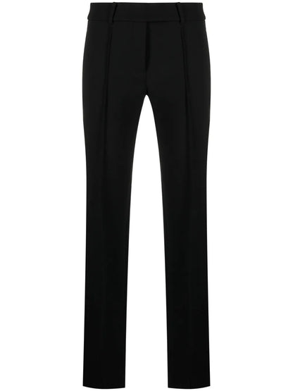 Dart-Detail Tailored Trousers