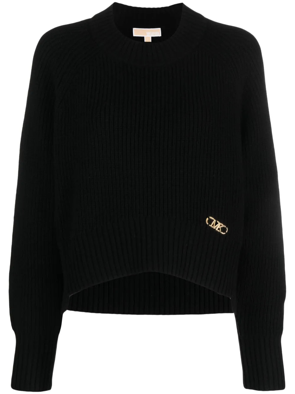 Logo-Plaque Knitted Jumper