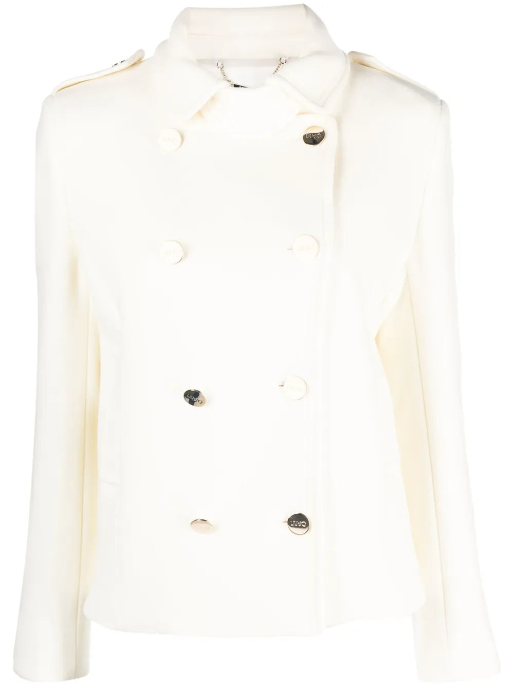 Double-Breasted Virgin Wool Coat