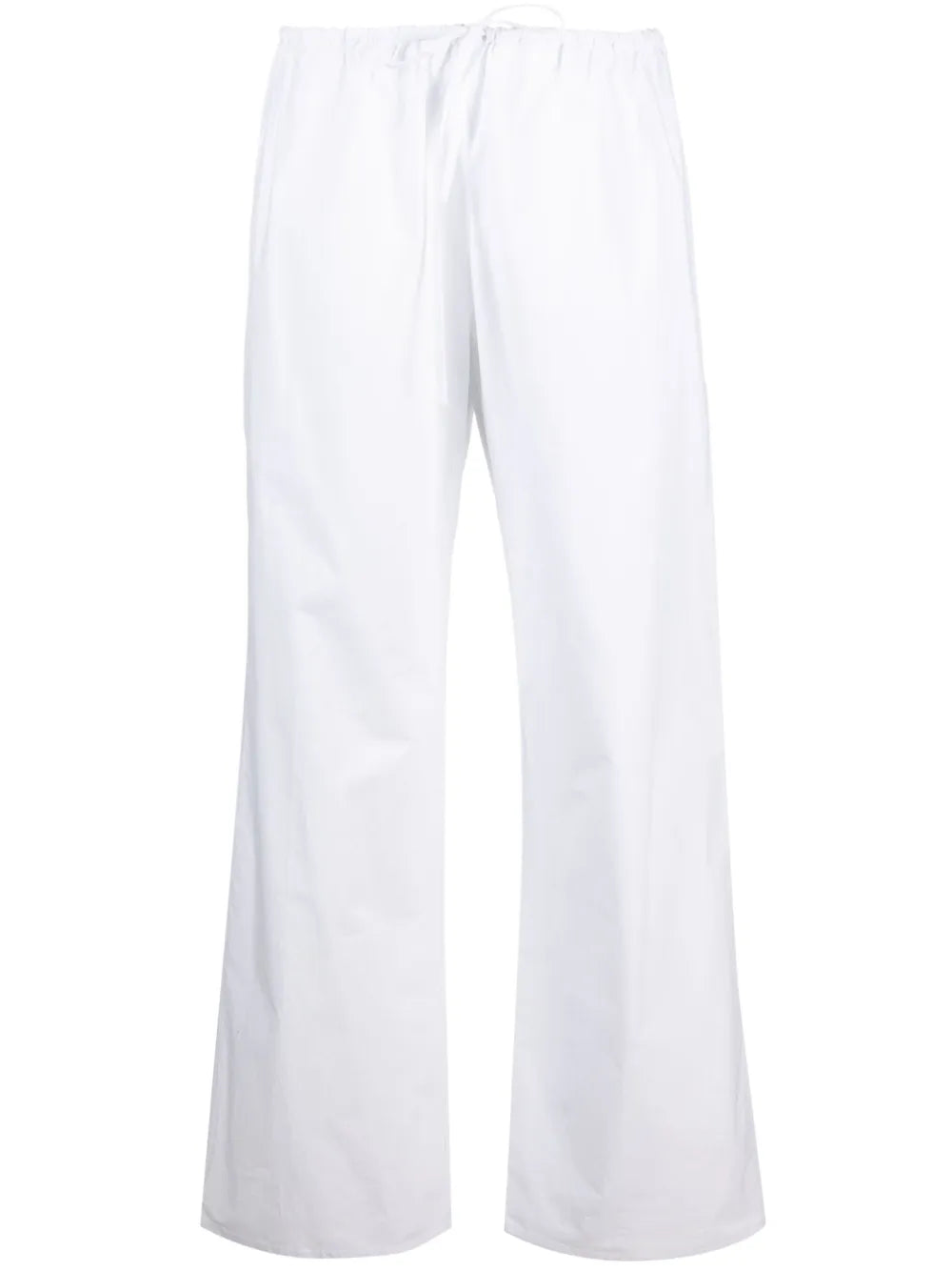 Straight-Leg Organic-Cotton Trousers