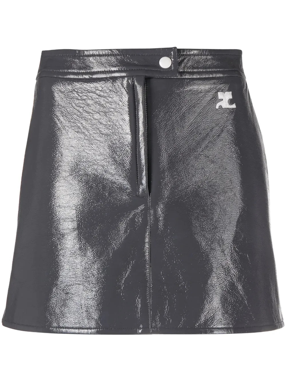 Reedition Vinyl Mini Skirt