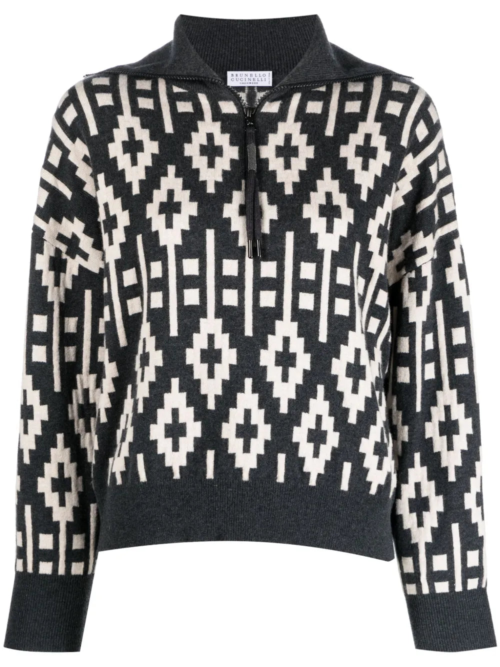 Graphic Knited Sweatshirt