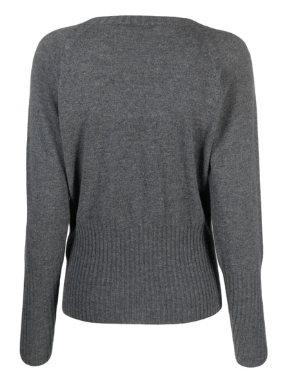 Ribbed Crew-Neck Jumper