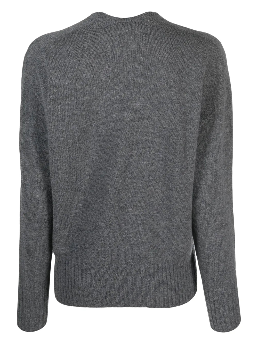 Drop-Shoulder V-Neck Jumper
