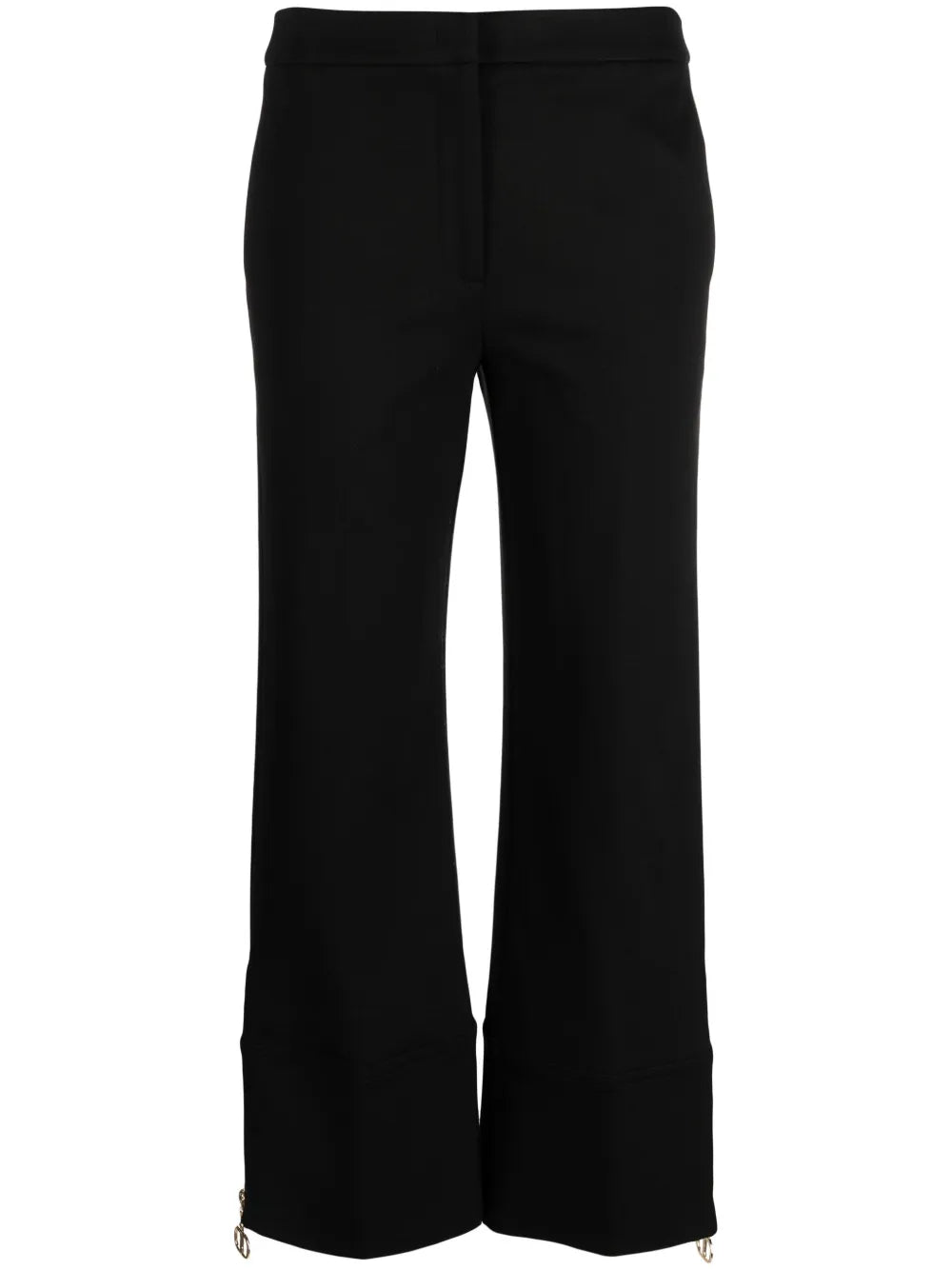 Cropped Flared Trousers