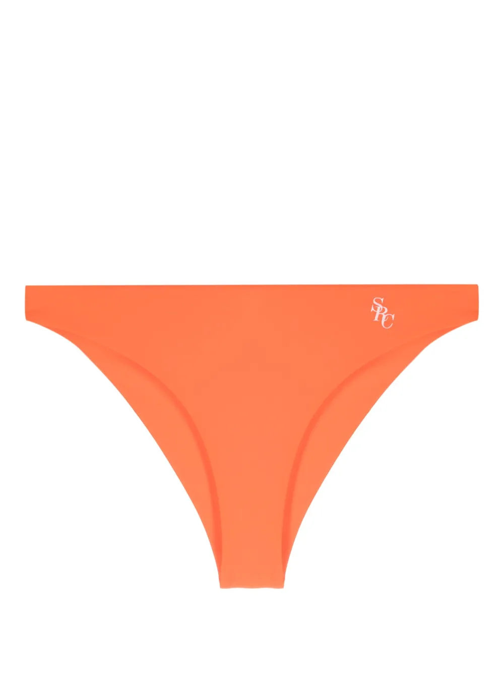 Romy Logo-Print Bikini Bottoms