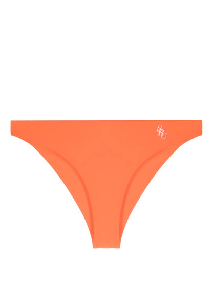 Romy Logo-Print Bikini Bottoms