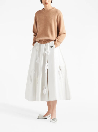 Triangle-Logo Wool Jumper