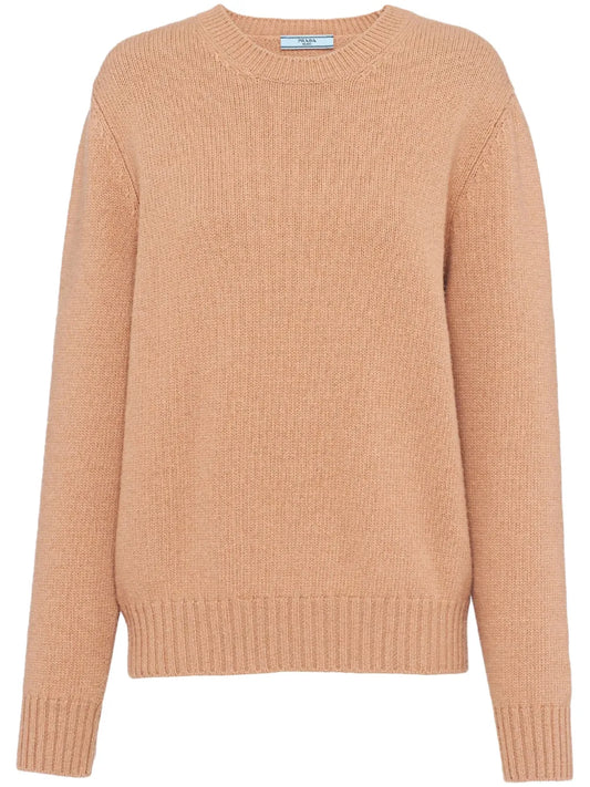 Triangle-Logo Wool Jumper