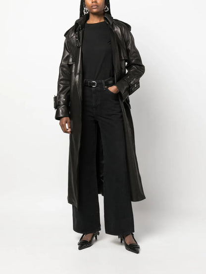 Ribcage High-Waisted Wide-Leg Jeans