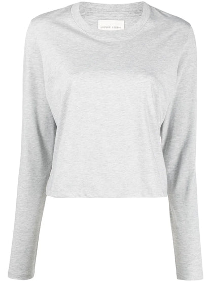 Long-Sleeve Cotton T-Shirt