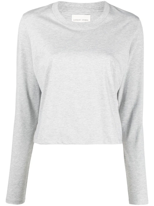 Long-Sleeve Cotton T-Shirt